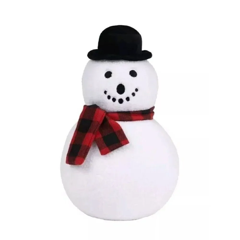 Brentwood Originals Holiday Christmas Throw Pillow Snowman 18 INCHES TALL!